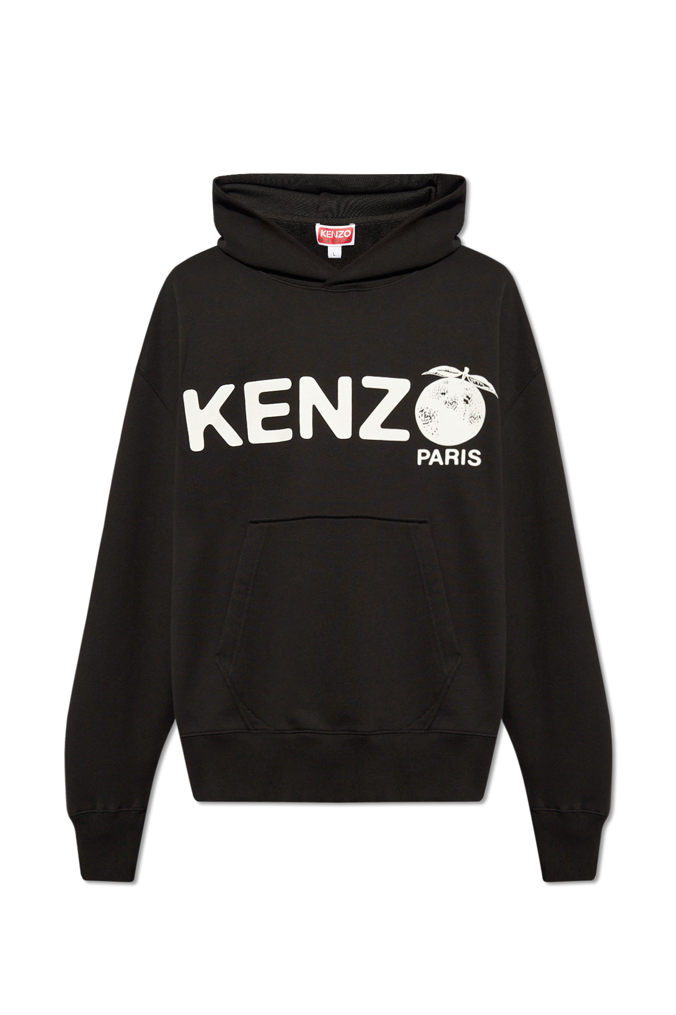 Kenzo logo hoodie best sale